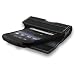 QuickFlipCase for Google's NEW Nexus S, Samsung Galaxy S, and Droid 2 Phone, Grantwood Technology's Premium Leather Horizontal Flip Case (Black)