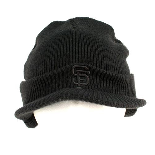 San Francisco Giants Billed Black Beanie