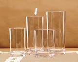 Acrylic 18 Oz Deluxe Heavy Base Water Glass