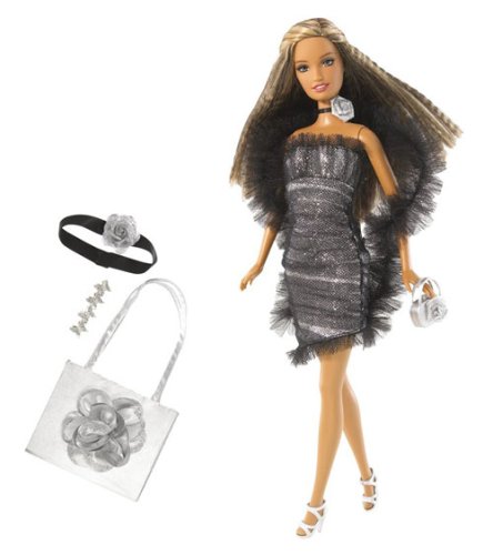 41Bat4TZGnL Barbie Fashion Fever Styles for 2   Barbie and You with a Purse, Crystal Tattos, Bracelet, Barrete and Choker