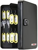 KeyGuard SL-8548 Combination Key Cabinet With Black 3-Dial Combi-Cam - 48 Hook
