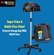 ArtoGraph Super PrismTM Projector along with an ArtoGraph Mobile Floor Stand and Storage Bag ArtoGraph Super PrismTM Projector along with an ArtoGraph Mobile Floor Stand and Storage Bag