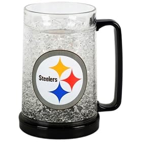 Pittsburgh Steelers Crystal Freezer Mug
