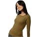 Women's Sheer Jersey Long Sleeve Crew Tee