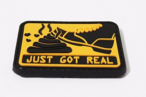 Tactical Safety Essentials PVC Velcro Morale Patch 3D Smiley Face V2 Airsoft Military Tactical 1.5 "