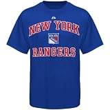 Majestic New York Rangers Heart Soul T-shirt