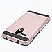Alcatel One Touch Fierce XL Case, ZeopoCase Hybrid Armor Dual Layer Defender Protective Hard Case Cover for Alcatel OneTouch Fierce XL (5054) (Rose Gold)
