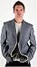 American Chang Raw Edge Chang Blazer in Grey - Size Medium