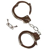New Police Costume Accessory Real Steel Metal Handcuffs