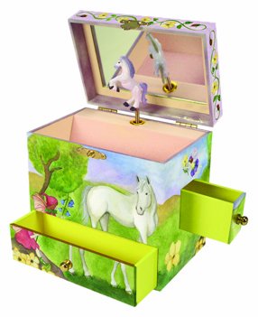 Enchantmints Horse Fairy Musical Jewelry Box