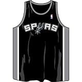 NBA San Antonio Spurs Jersey Shaped Mouse Pad