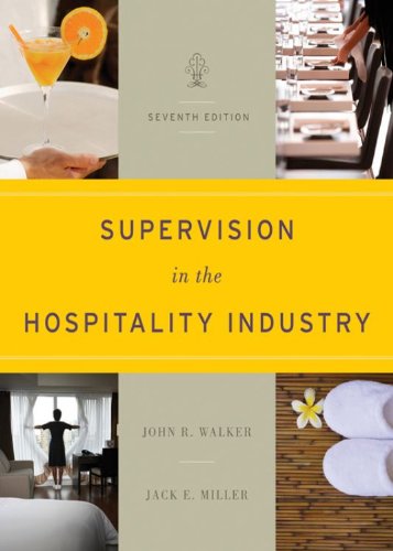 Supervision in the Hospitality Industry, 7th Edition