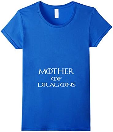 Women's Mother Of Dragons-Baby Loading Maternity Shirt Large Royal Blue