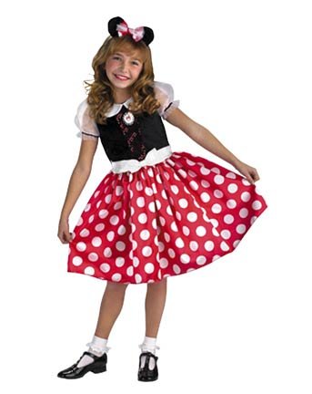 Disneys Mickey Mouse Clubhouse Minnie Mouse Classic Childs Costume
