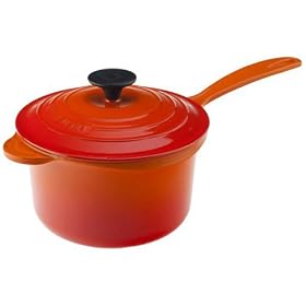 Buy Le Creuset 1-1 4-Quart Precision Pour Iron Handle Saucepan, Flame