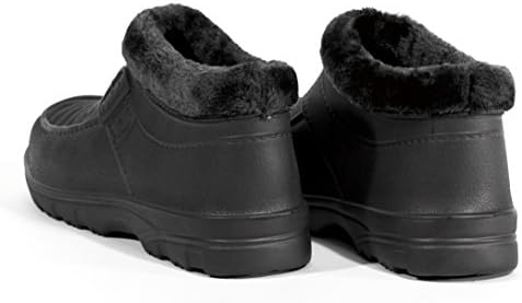 Swiss Wear Fur Insulated Water Repellent Boots-Limited Edition (13, Black)