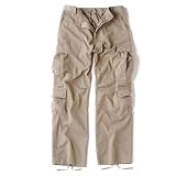 Vintage Paratrooper Cargo Pants, Stone