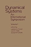Dynamical systems : an international symposium