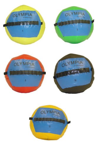 mega medicine ball 4, 6, 8, 10, 12 lb all 5 pcs, ship out
