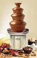 Nostalgia Electrics Stainless Steel Chocolate Fondue Fountain 3-Tier