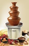 Nostalgia Electrics Stainless Steel Chocolate Fondue Fountain img