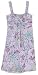 Ruby Rox Girls 7-16 Drape Floral Swiss Dot Dress