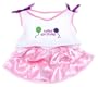 Pink Happy Birthday Dress clothes fits 8" - 10" Stuffed Animal kits & most Webkinz & Shining Star animals