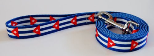 National Flag of Cuba Dog Leash ... 6 ft Leash