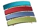 L. Erickson USA Covered Rectangle Barrette - 100% Silk Charmeuse