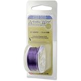 Artistic Wire 24-Gauge Silver Plated Orchid Wire, 10-Yards
