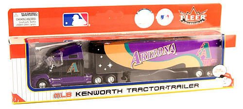 ARIZONA DIAMOND BACKS MLB FLEERS/UPPER DECK Diecast Tractor Trailer Truck