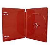 5 Red Empty Standard Playstation 3 Replacement Cases (PS3 Replacement Red Cases)