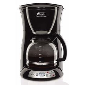 DeLonghi DC59TB 12-Cup Digital Programmable Drip Coffeemaker, Black by DeLonghi