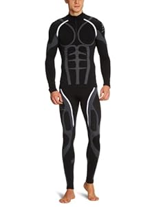Odlo 630102 Combinaison de course ski de fond/skating pour homme Noir