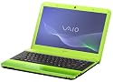 Sony Vaio VPCEA1S1E/G 35,5 cm (14 Zoll) Notebook (Intel Core i3 330M 2,1GHz, 4GB RAM, 500GB HDD, ATI Mobility Radeon HD 5145, DVD, Win 7 HP) gr&uuml;n