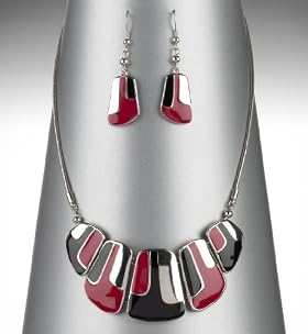 Metal Disc Chain Necklace 