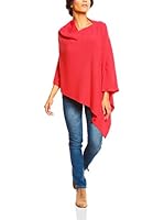 SO CACHEMERE Poncho Lydie (Fresa)