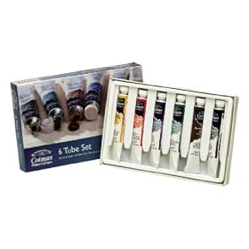 COTMAN WATERCOLOR SET/6 TUBES
