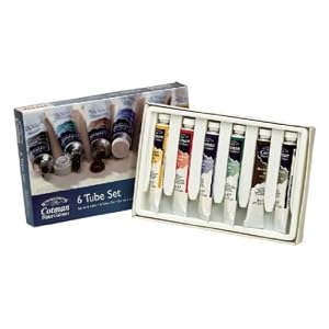 COTMAN WATERCOLOR SET/6 TUBES