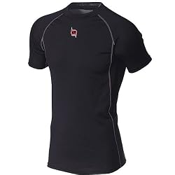 MSR Racing Short Sleeve Adult Base Layer Off-Road Motorcycle Body Armor - Black