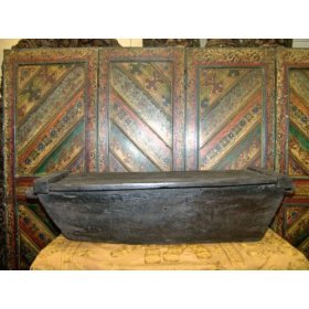 Click here to buy ANTIQUE RUSTIC TIBET BOX CHEST TABLE BASE INDIA TRUNK by mogulinterior.com.