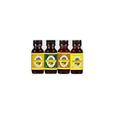 Daves Gourmet Mini Hot Sauces 4 Pack (Economy Case Pack) 3 Oz Bottle (Pack of 12)
