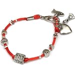 red string bracelet