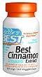 Doctor's Best Best Cinnamon Extract Cinnulin PF (125 mg), Vegetable Capsules, 60-Count