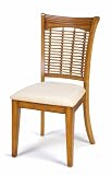 Set of 2 Bayberry Wicker Chairs - Oak