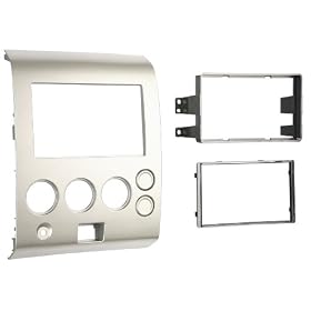 Metra 95-7406 Double DIN Installation Dash Kit for 2004-2007 Nissan Titan and 2004-2005 Nissan Armada (Silver) thumbnail