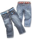 Small Paul Little Boy Belted Denim Jeans