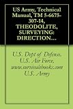 US Army, Technical Manual, TM 5-6675-307-14, THEODOLITE, SURVEYING: DIRECTIONAL, 1-MINUT GRADUATION W COMPASS AND EXTENSION LEG TRIPOD, (KEUFFEL AND ESSE
