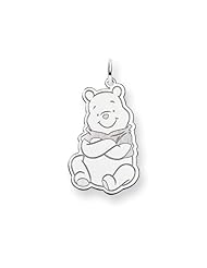 Disneys Pooh Bear Charm in Sterling Silver