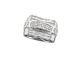 1.25 Ctw. Mens Invisible Set Princess Cut Diamond Ring